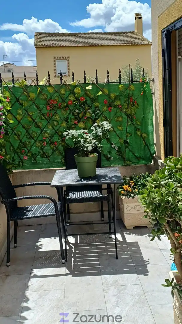 Terrace of Flat for rent in Daya Nueva  with Air Conditioner, Heating and Terrace