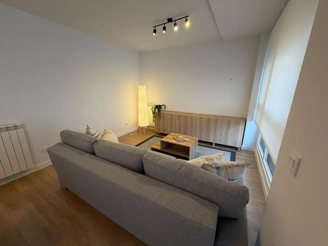 Sala de estar de Piso de alquiler en Vitoria - Gasteiz con Calefacción, Terraza y Trastero