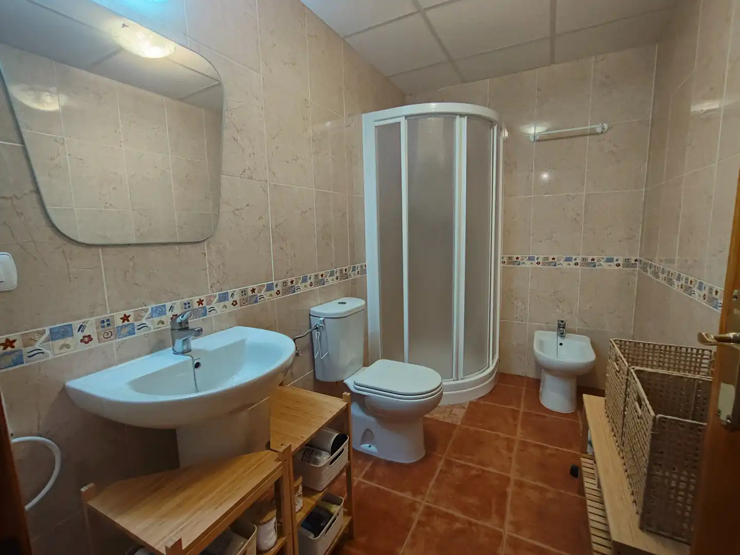 Bathroom of Flat for sale in Cuevas del Almanzora  with Air Conditioner, Terrace and Furnished