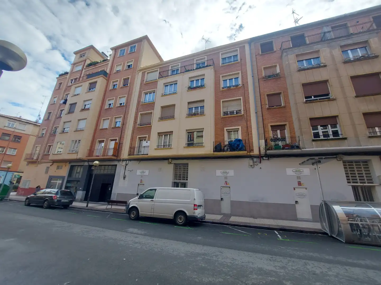 Exterior view of Flat for sale in  Logroño  with Heating