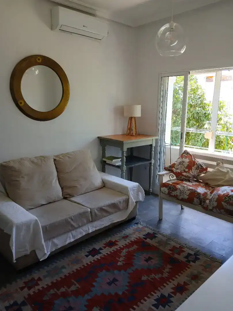 Living room of Flat for rent in  Sevilla Capital  with Air Conditioner