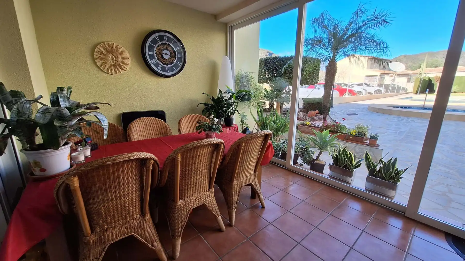 Terrace of Detached homes for sale in El Ràfol d'Almúnia  with Air Conditioner, Terrace and Swimming Pool