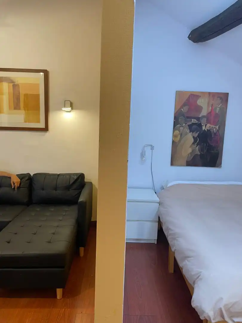 Schlafzimmer von Wohnung zur Miete in Ferrol mit Abstellraum und Möbliert
