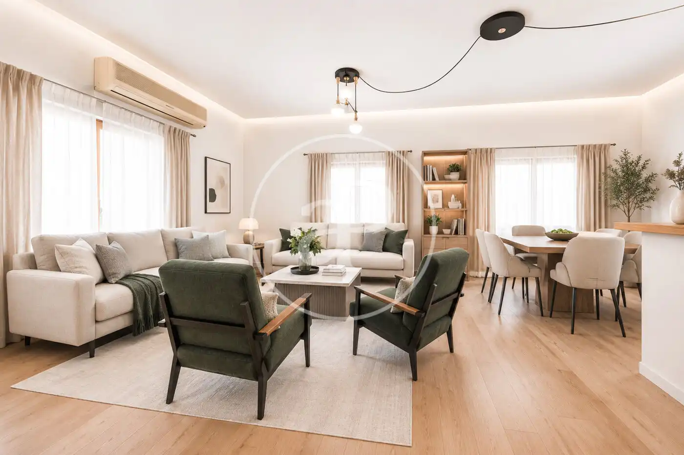 Wohnzimmer von Wohnung zum Verkauf in Santanyí mit Privatgarten