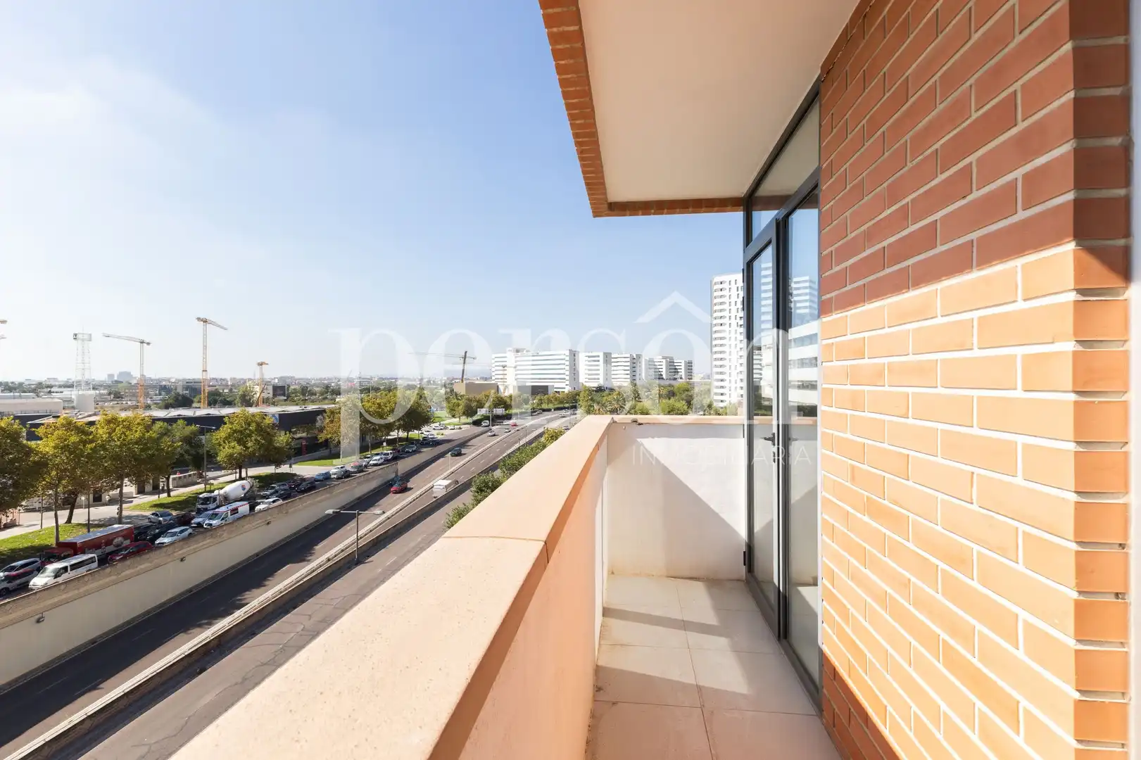 Terraza de Piso de alquiler en Valencia con Calefacción, Terraza y Amueblado
