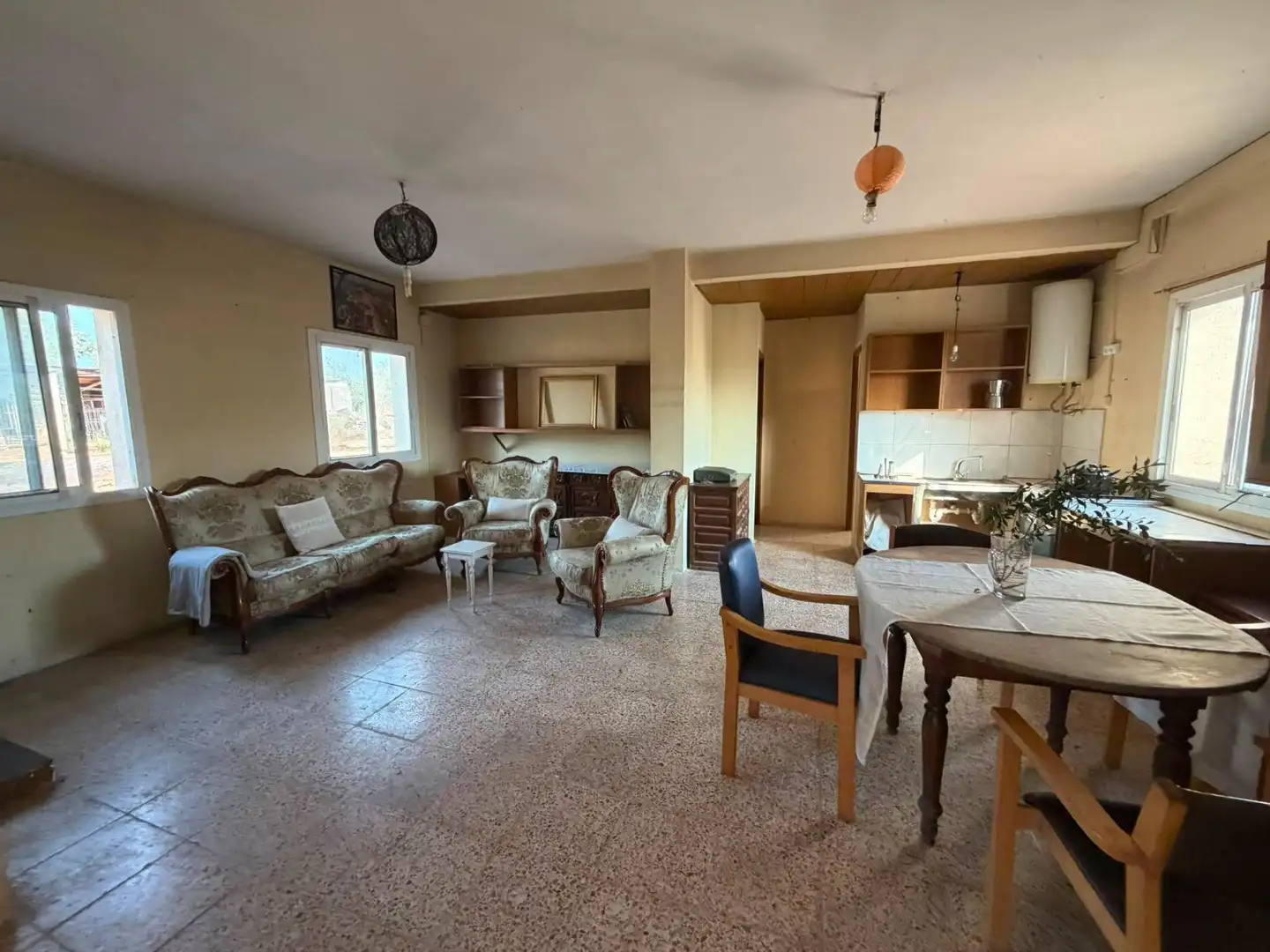 Living room of Country homes for sale in L'Ampolla  with Private garden, Terrace and Storage room