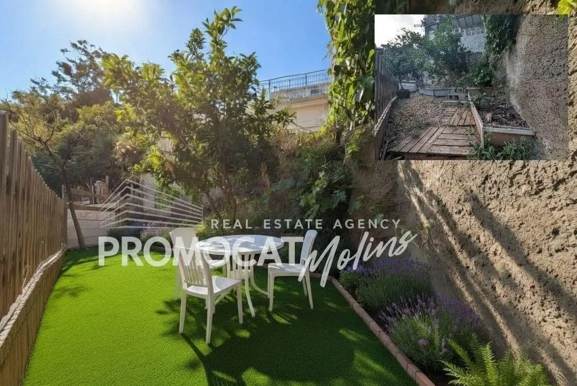 Terraza de Piso en venta en Molins de Rei con Aire acondicionado, Jardín privado y Terraza