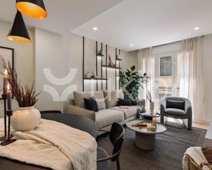 Sala d'estar de Apartament de lloguer en  Barcelona Capital amb Aire condicionat