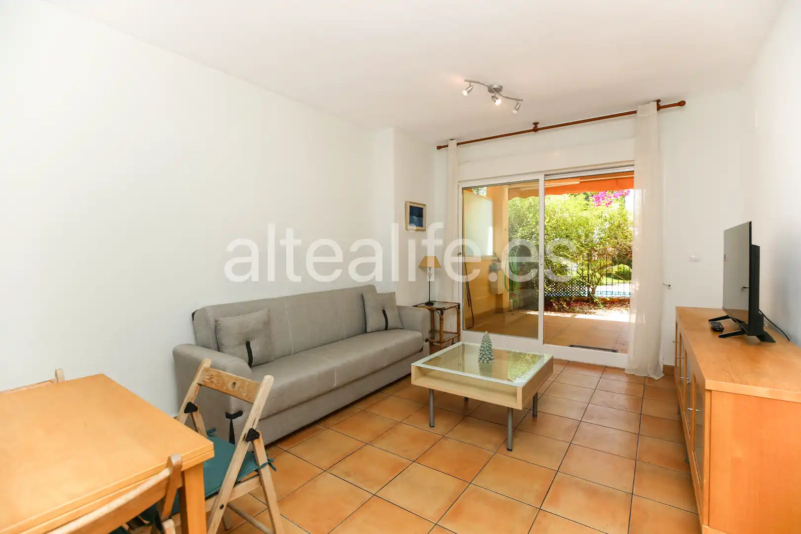 Sala d'estar de Apartament en venda en Altea amb Aire condicionat, Calefacció i Terrassa