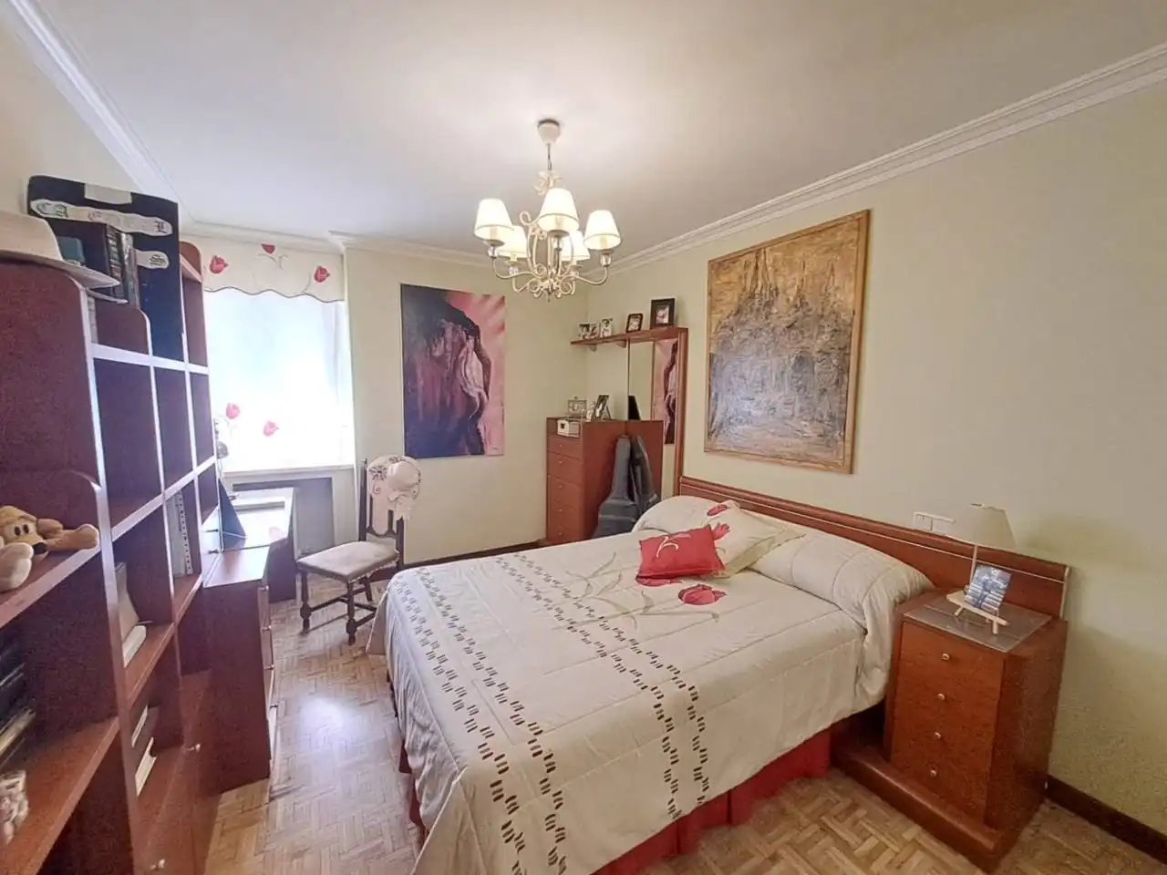 Bedroom of Flat for sale in Burgos  with Heating, Terrace and Alarm