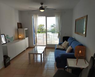 Living room of Duplex to rent in Benalmádena  with Air Conditioner and Terrace