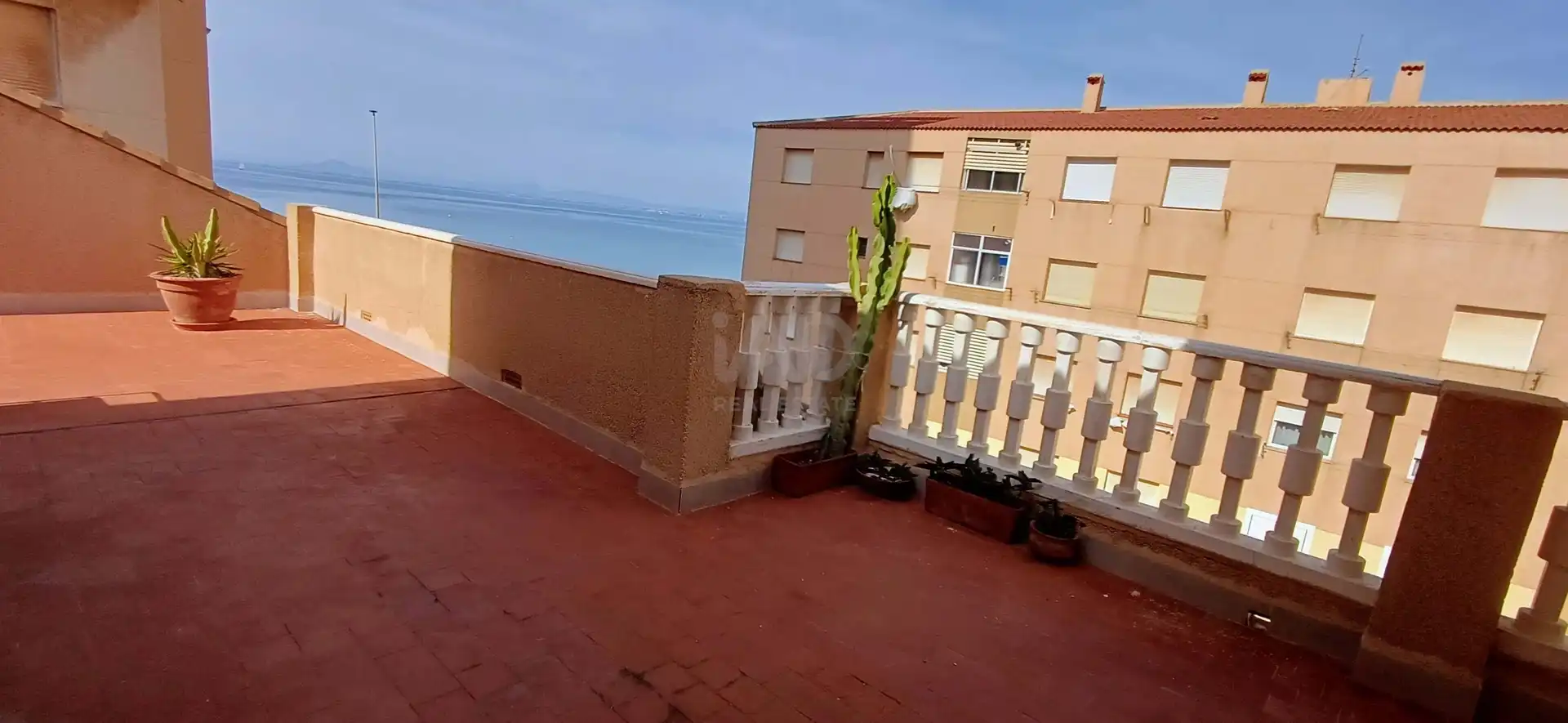 Terrasse von Maisonette zum Verkauf in La Manga del Mar Menor mit Heizung, Terrasse und Schwimmbad
