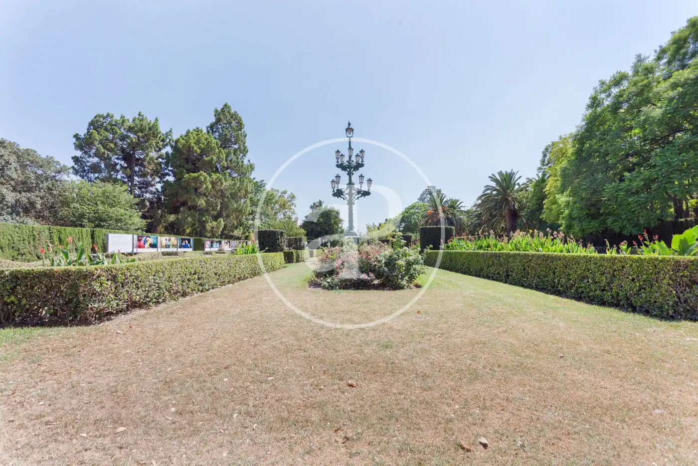 Garten von Wohnung zur Miete in Valencia mit Klimaanlage, Heizung und Terrasse