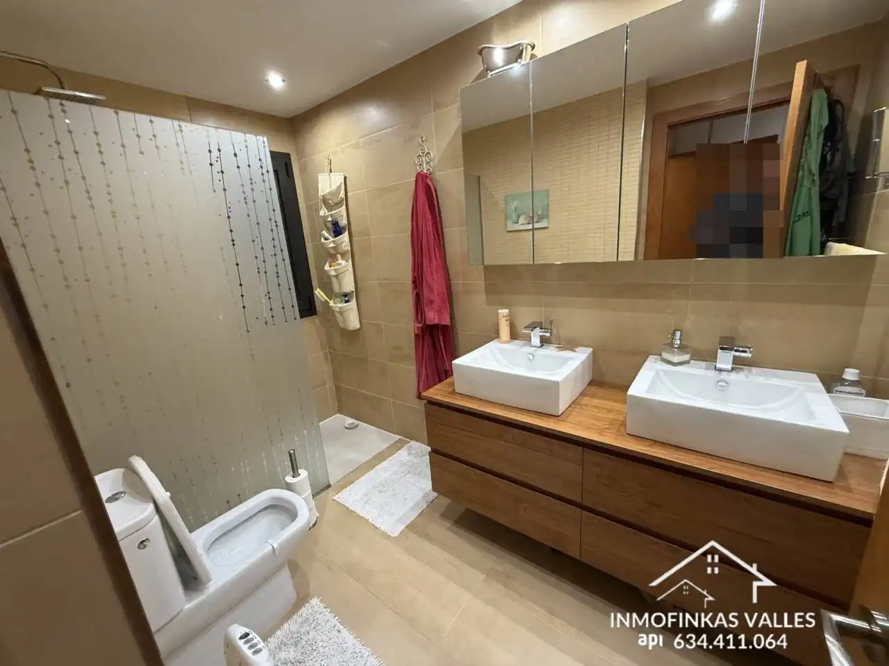 Baño de Casa o chalet en venta en Caldes de Montbui con Aire acondicionado, Calefacción y Jardín privado