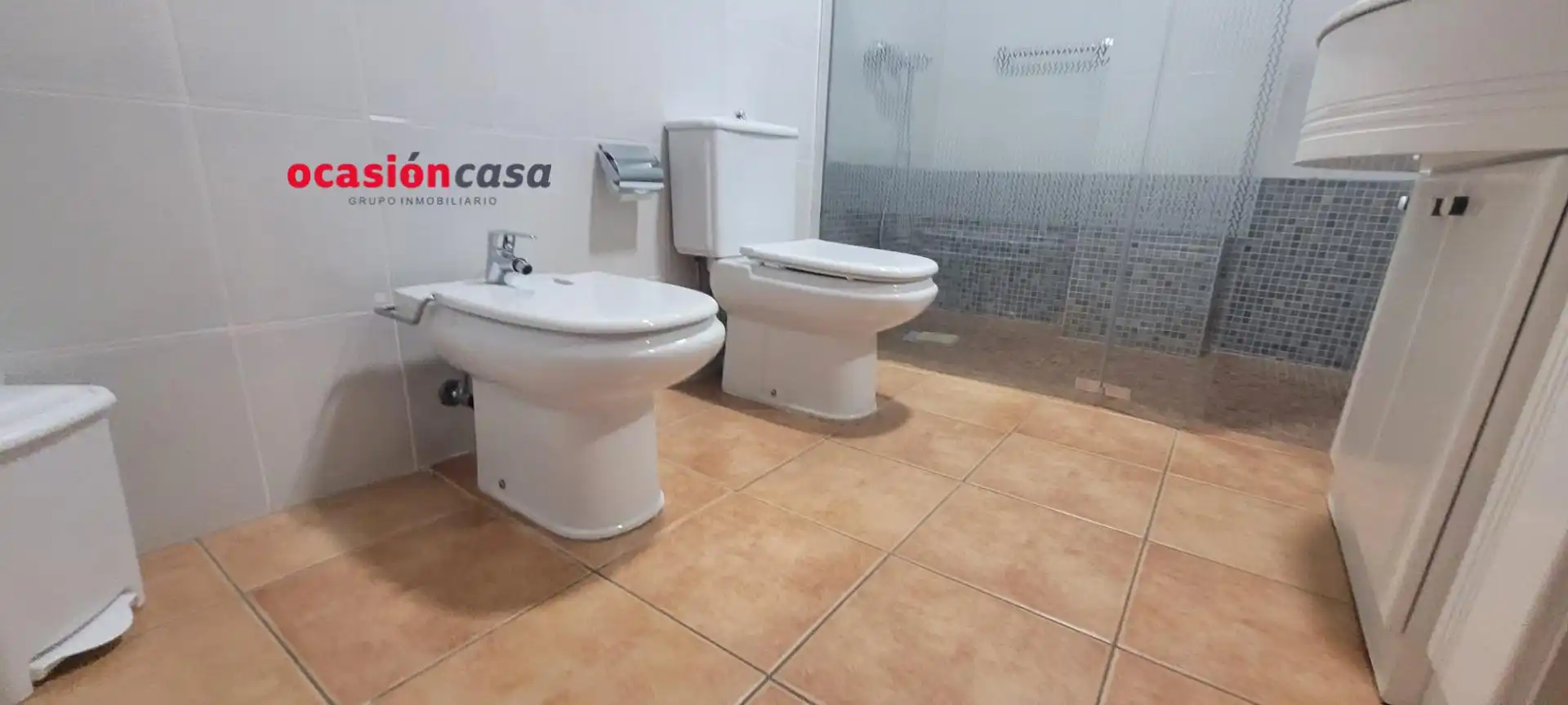 Bathroom of Houses for sale in Villanueva de Córdoba  with Air Conditioner and Terrace