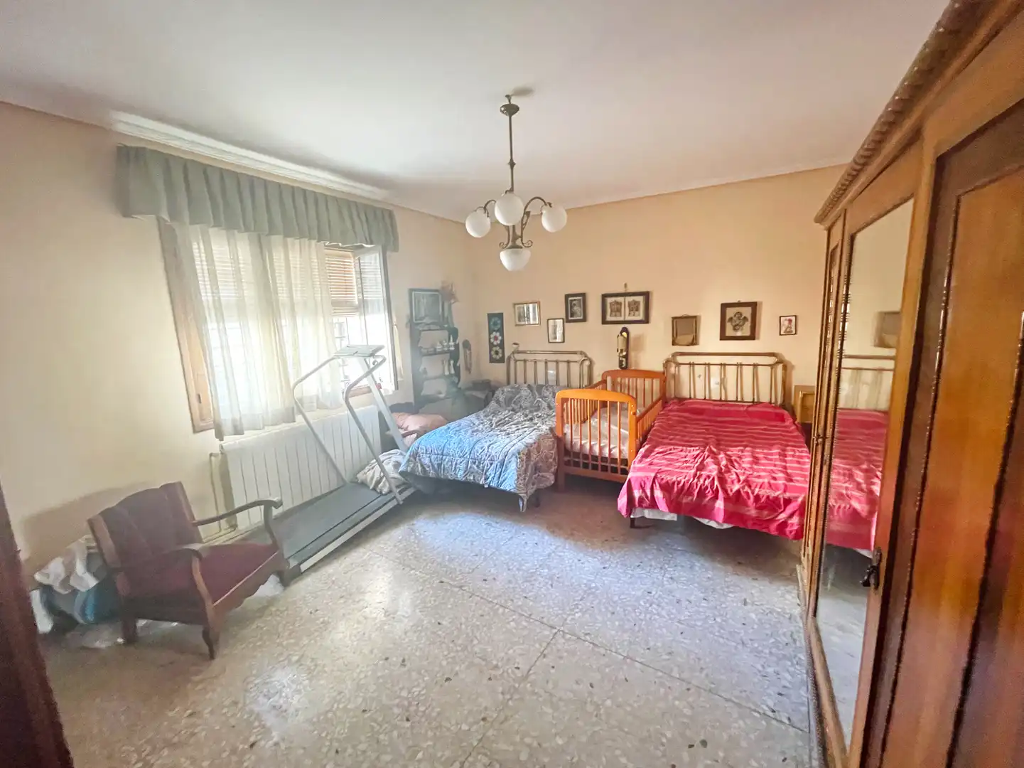 Bedroom of Houses for sale in Santa María de los Llanos  with Heating, Private garden and Terrace