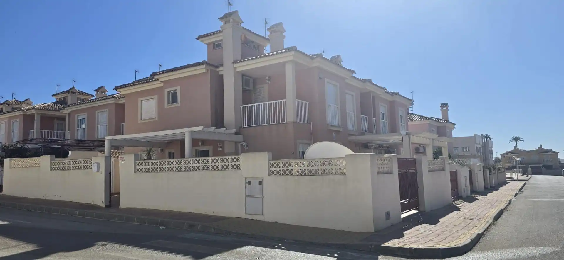 Vista exterior de Casa o chalet en venta en Mazarrón con Aire acondicionado, Jardín privado y Trastero