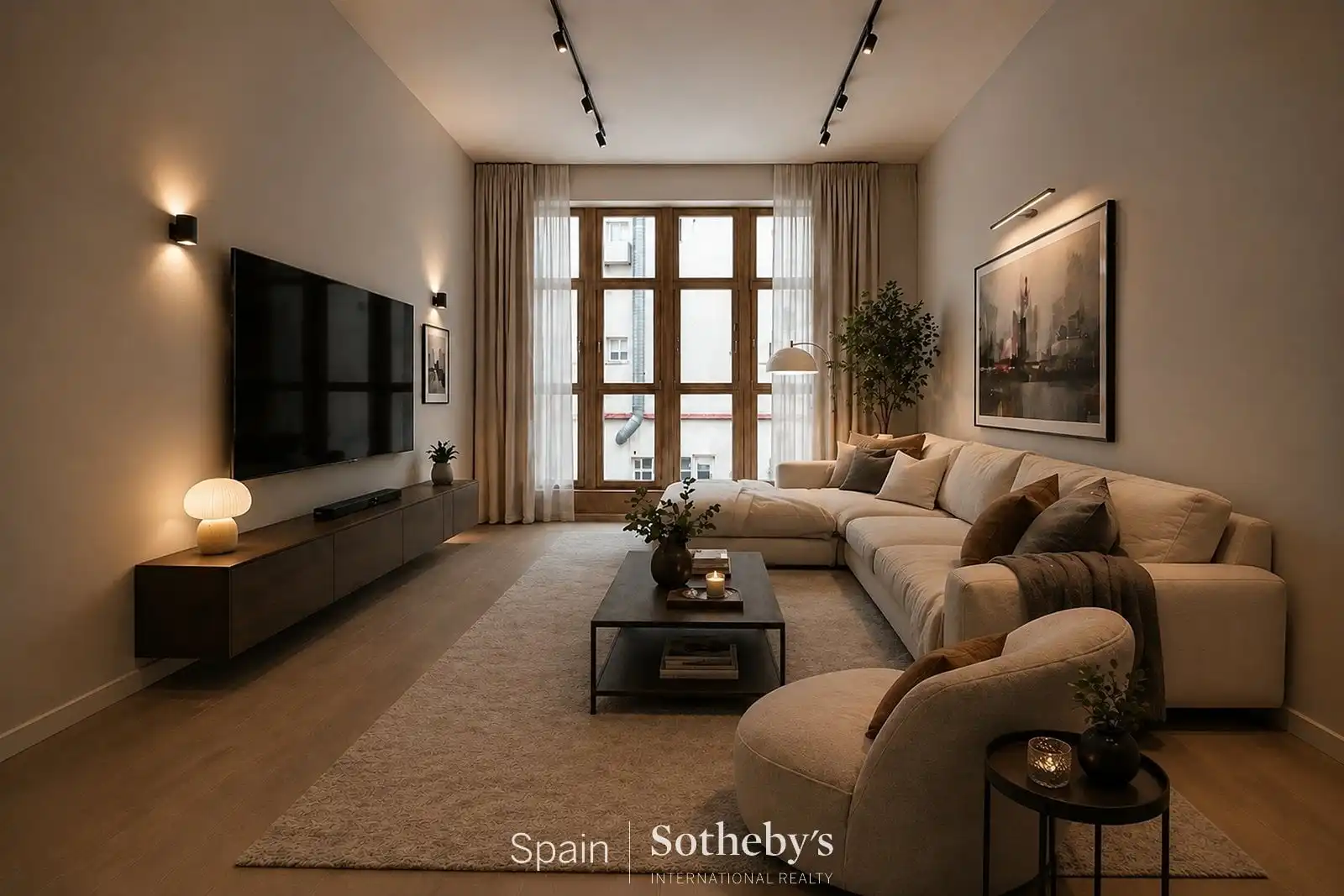 Sala d'estar de Apartament en venda en Madrid amb Aire condicionat, Calefacció i Traster
