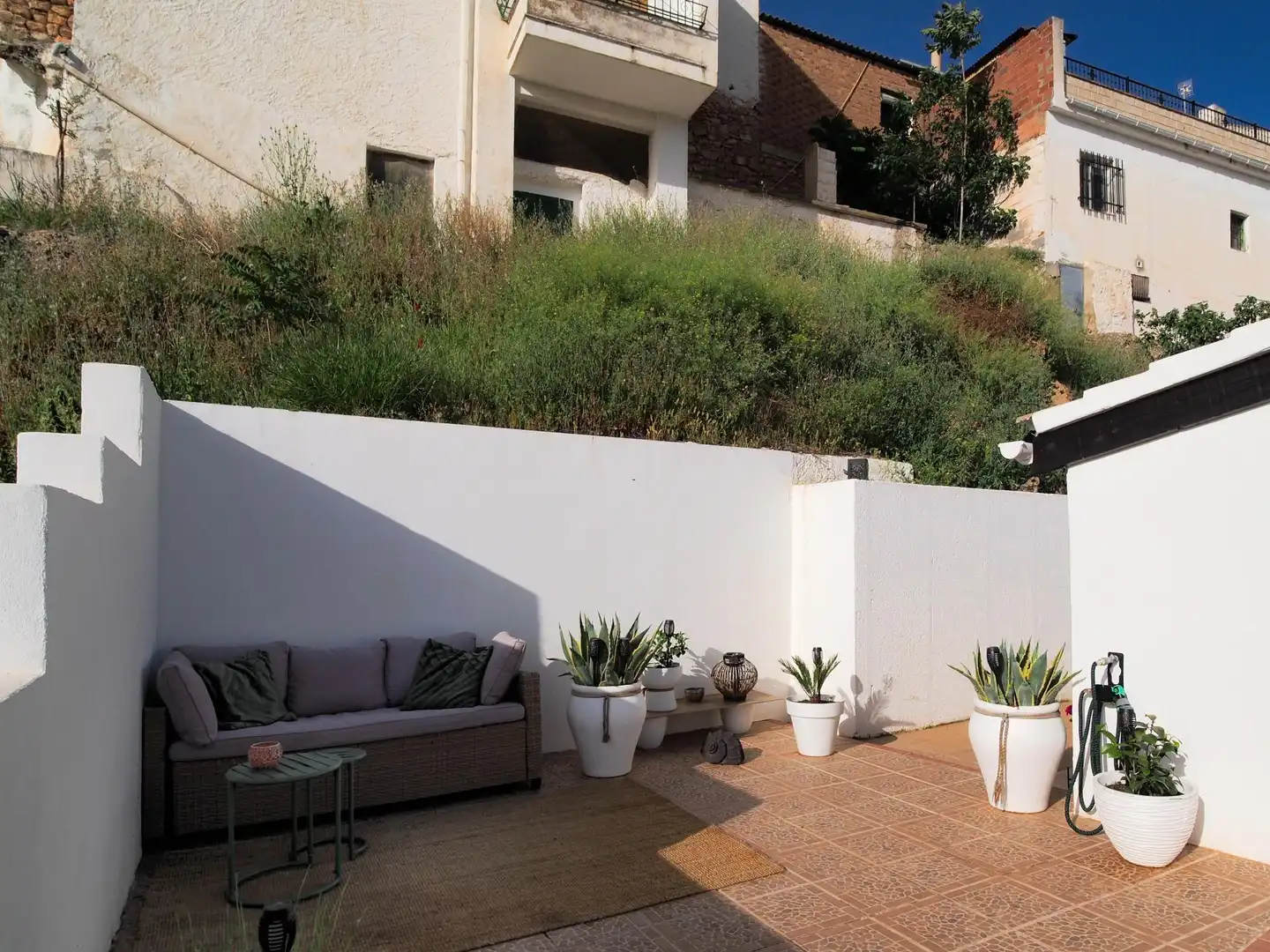 Terraza de Casa o chalet en venta en Moraleda de Zafayona con Calefacción