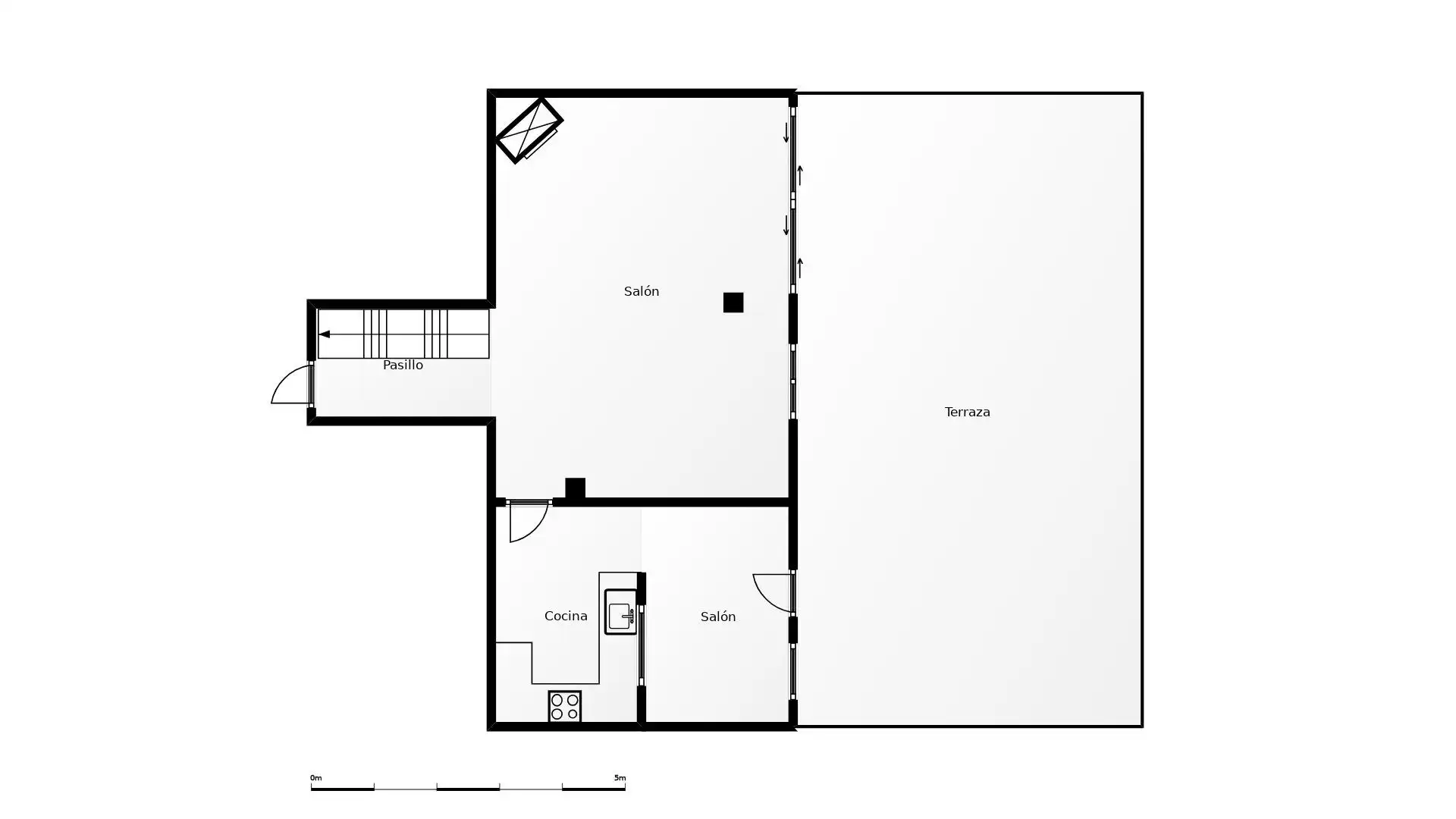 Casa aparellada amb terrassa en venda a Sant Cebrià de Vallalta, imagen 41