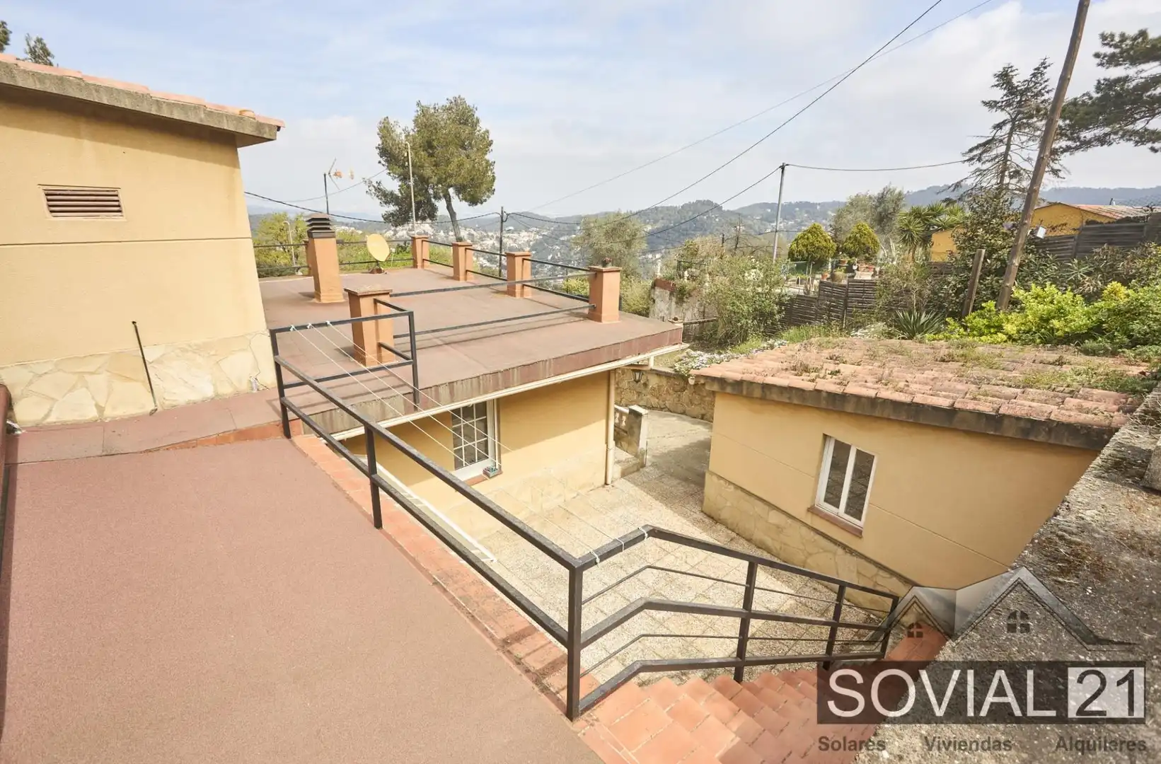 Terraza de Casa o chalet en venta en Barcelona con Calefacción, Jardín privado y Terraza