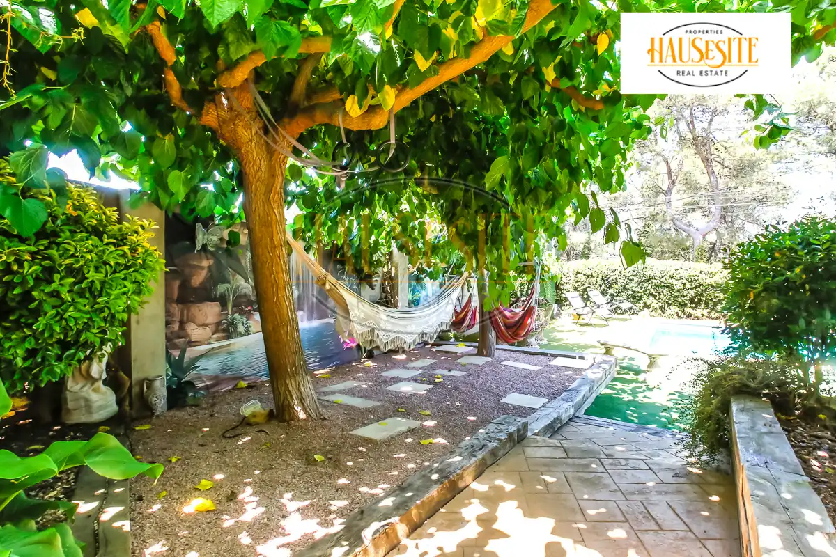 Jardín de Casa o chalet en venta en Mediona con Aire acondicionado, Calefacción y Jardín privado