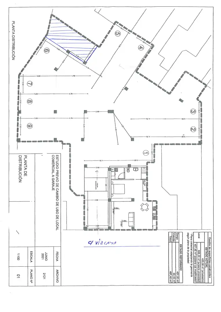 Local comercial en alquiler en Rúa Vizcaya 57