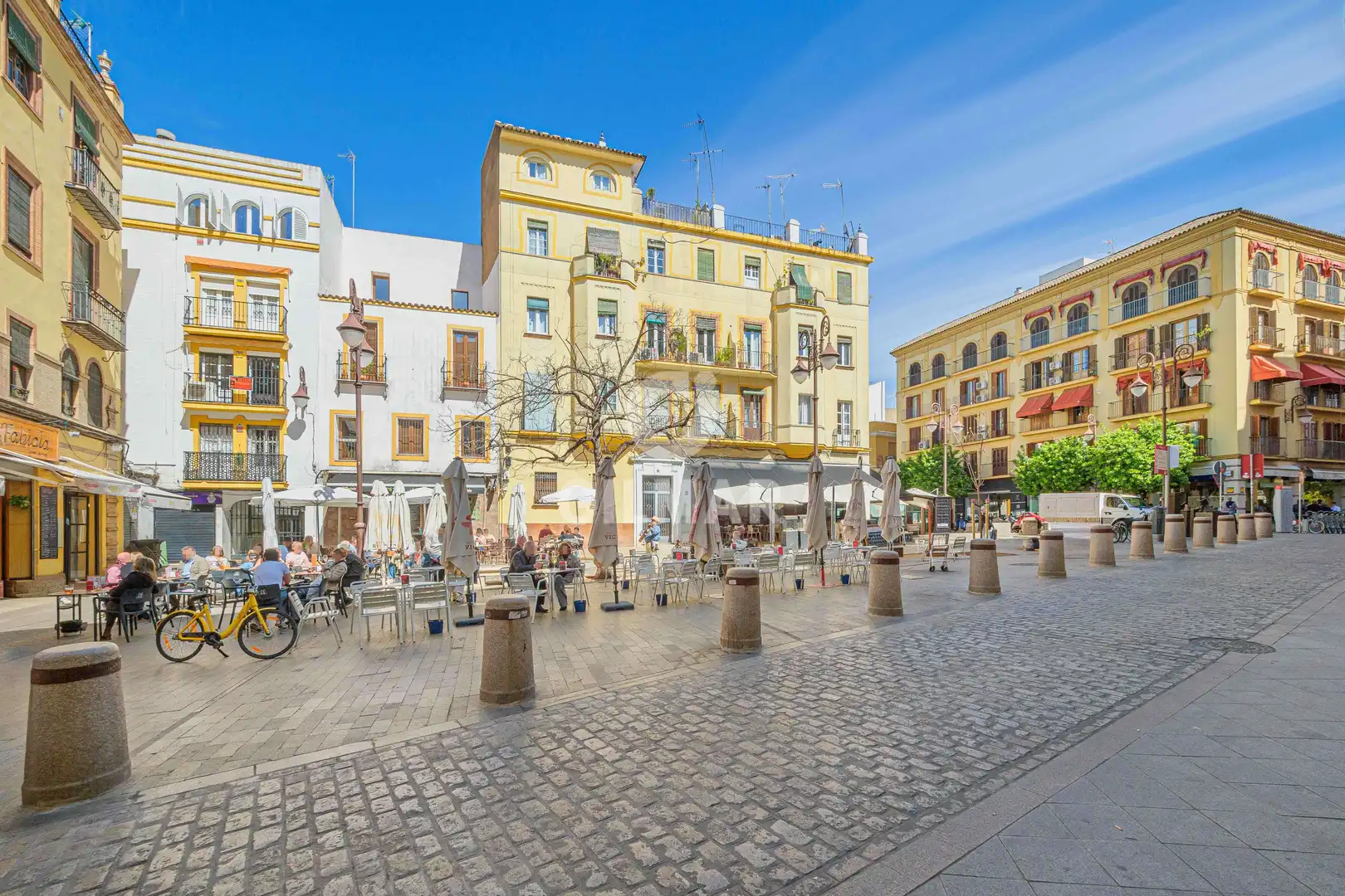 Exterior view of Flat for sale in Sevilla  with Heating
