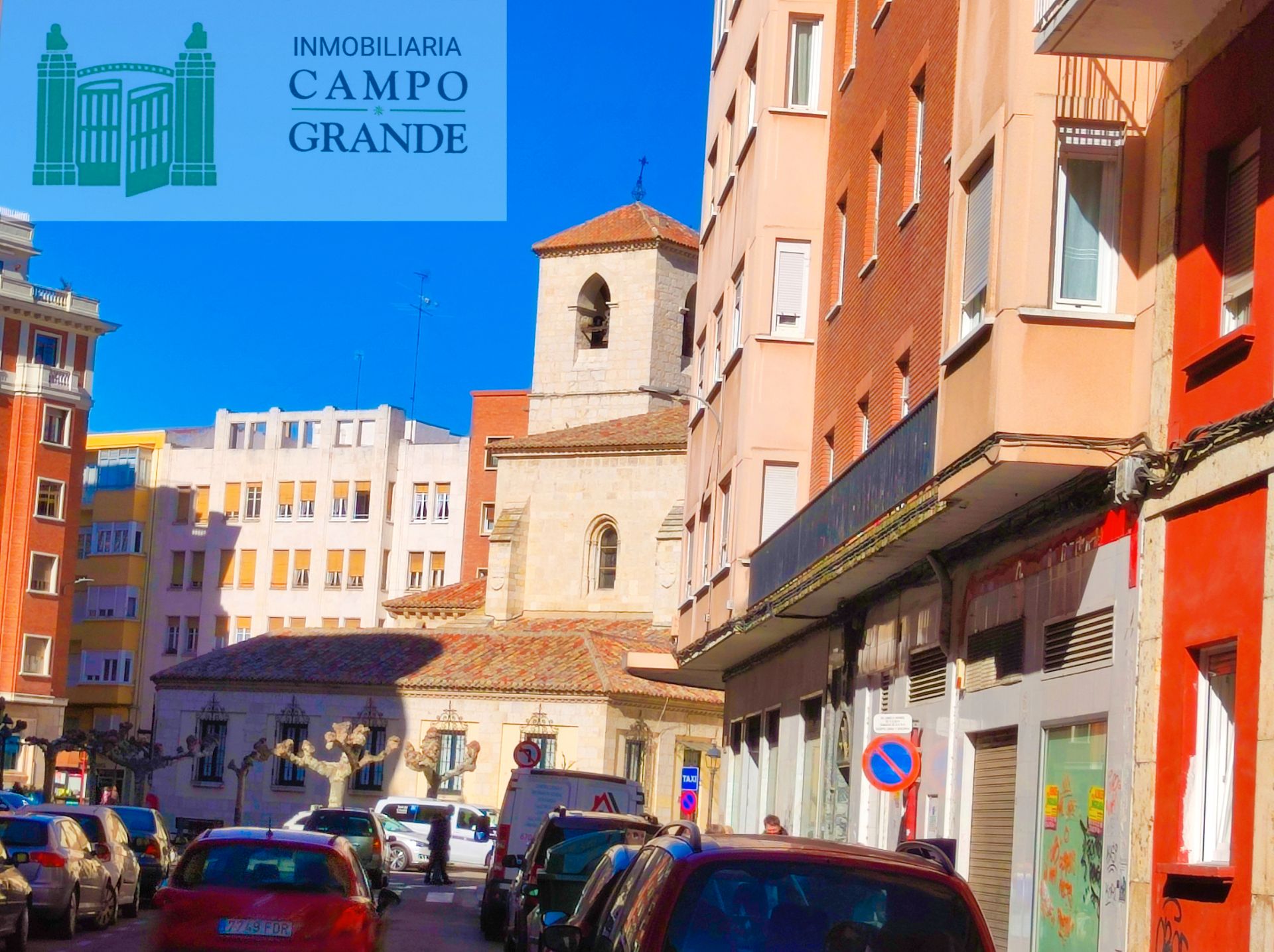Vista exterior de Planta baixa en venda en Palencia Capital amb Calefacció, Forn i Rentadora