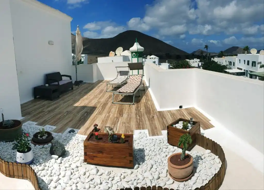 Terraza de Casa o chalet en venta en Yaiza con Aire acondicionado, Jardín privado y Terraza