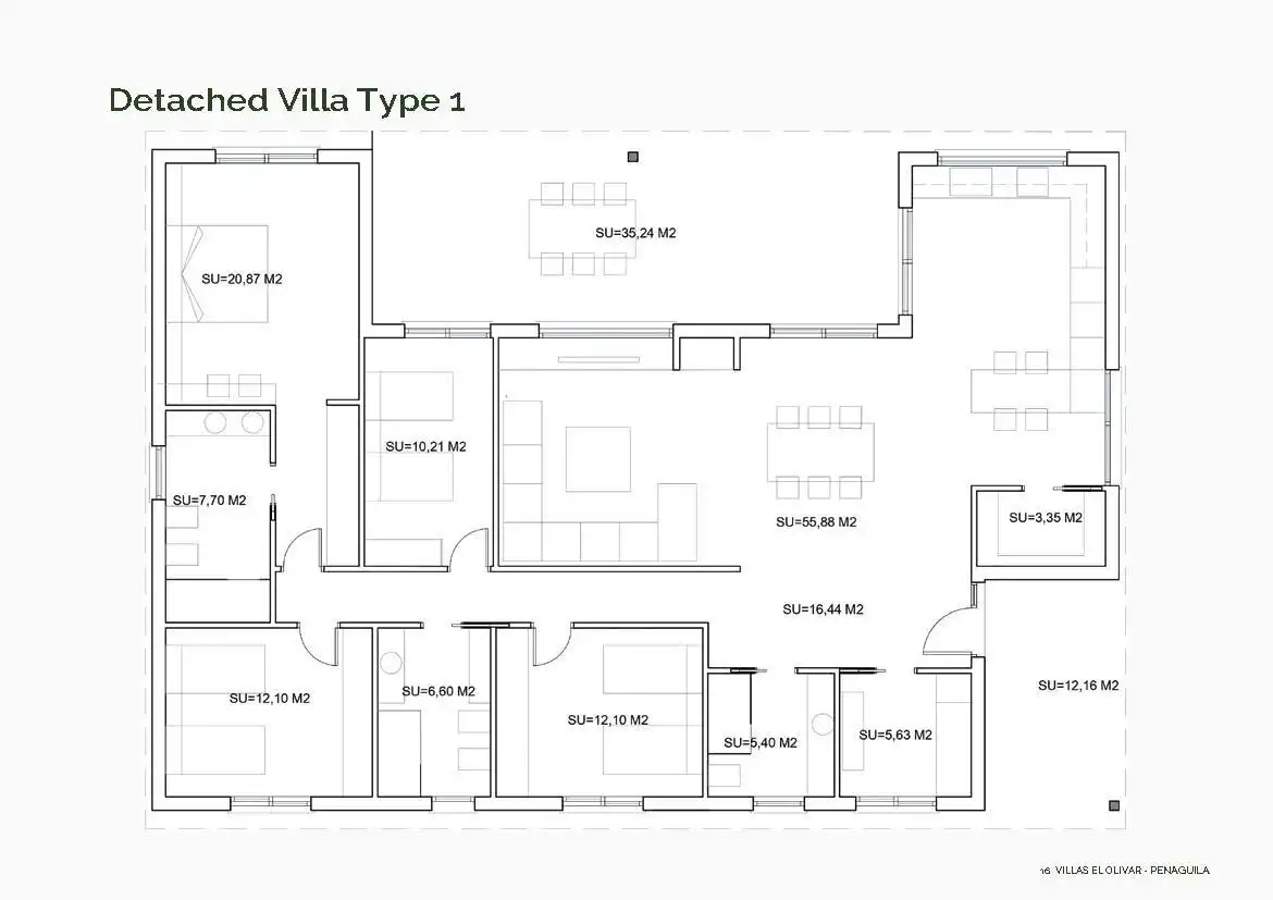 Villa avec jardin à vendre à Penàguila, imagen 11