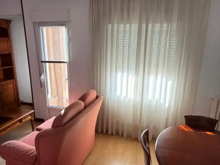Living room of Flat for rent in Gijón   with Heating and Balcony