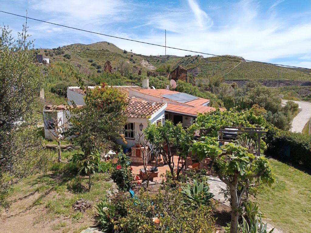 Vista exterior de Finca rústica en venda en Vélez-Málaga amb Terrassa i Moblat