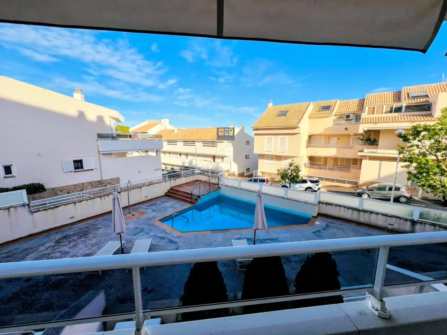 Piscina de Dúplex en venta en Altea con Aire acondicionado, Jardín privado y Terraza