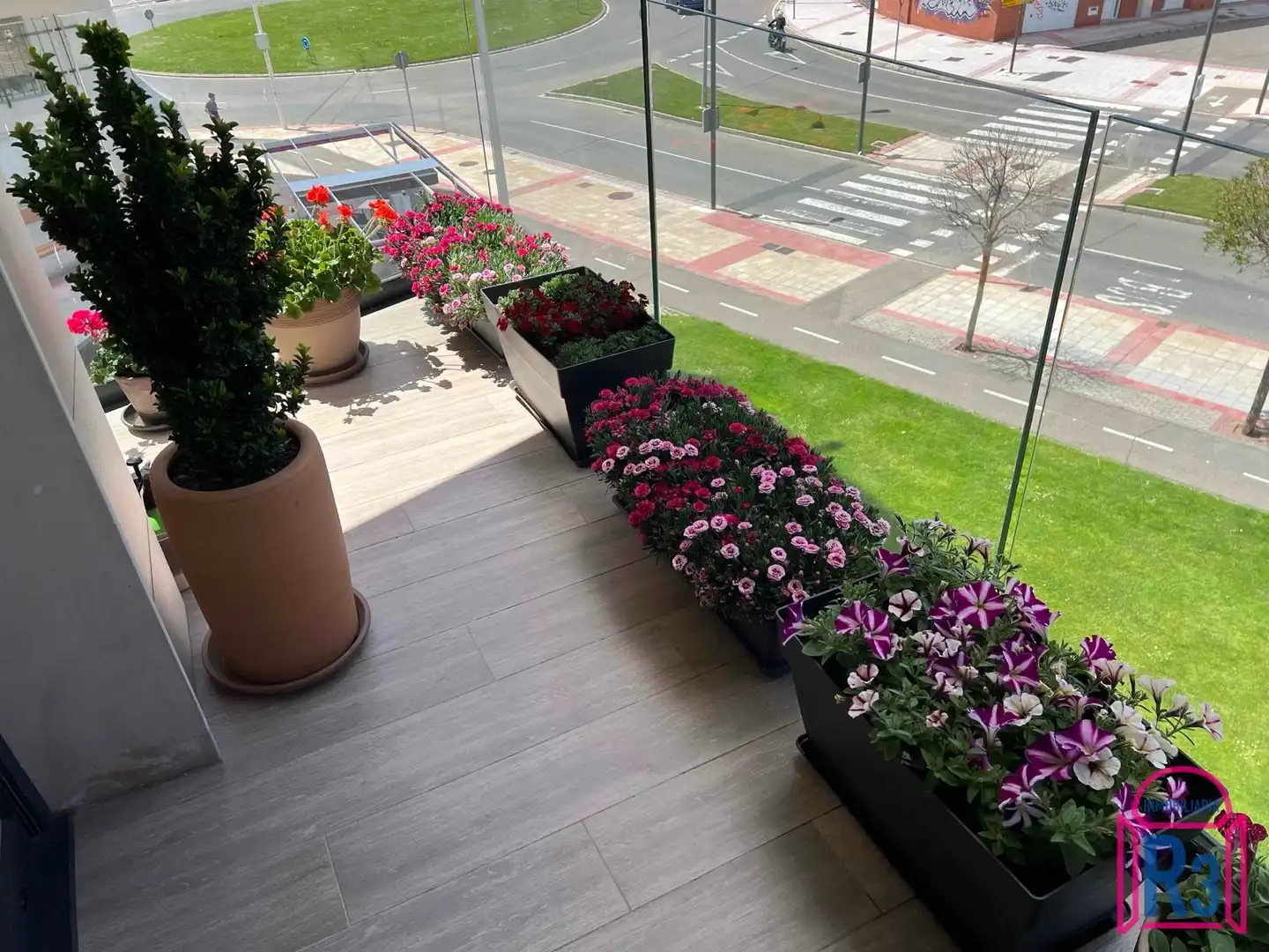 Terrace of Flat for sale in León Capital   with Heating, Terrace and Storage room