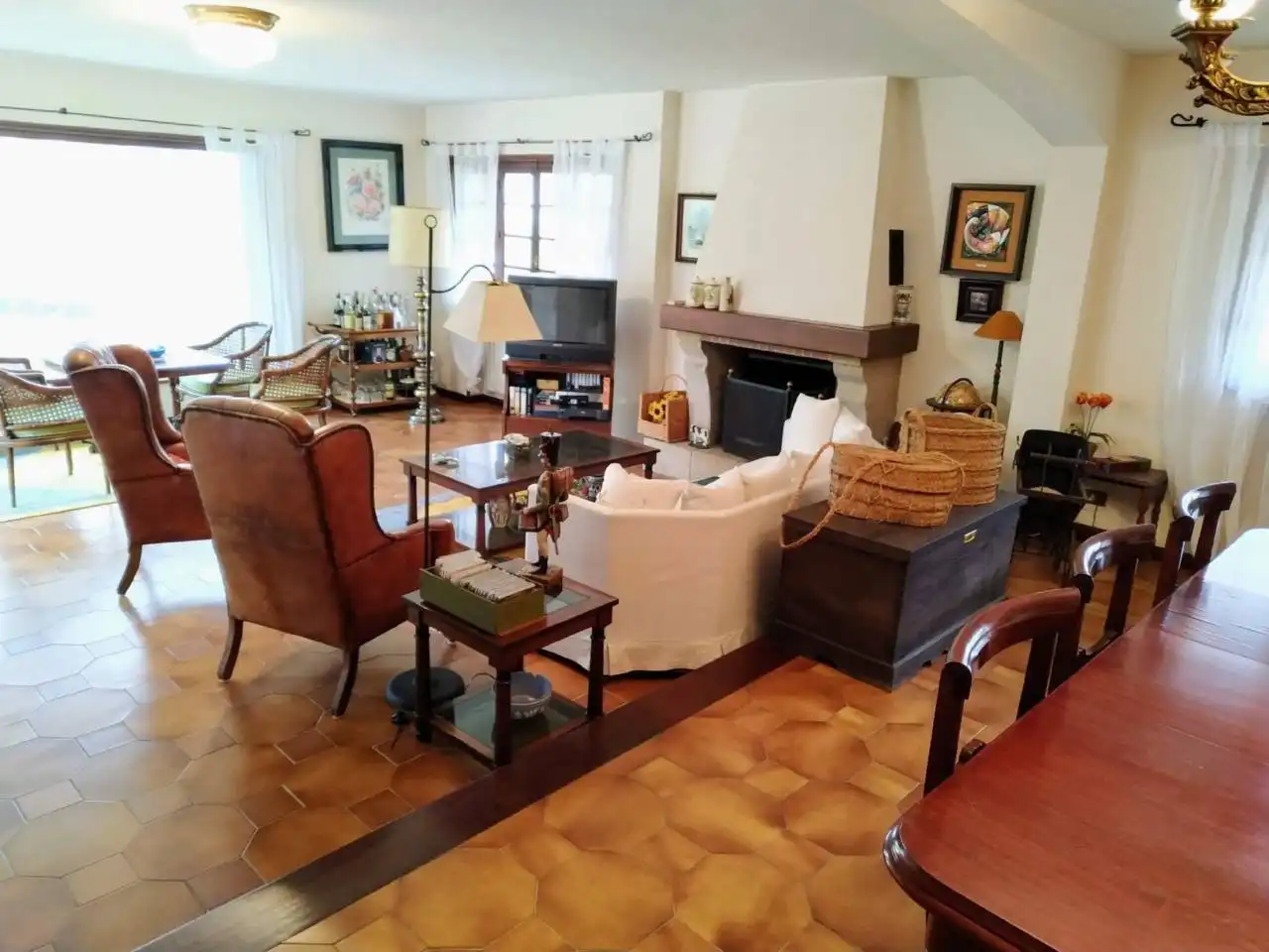 Wohnzimmer von Haus oder Chalet zum Verkauf in O Corgo   mit Heizung, Privatgarten und Terrasse
