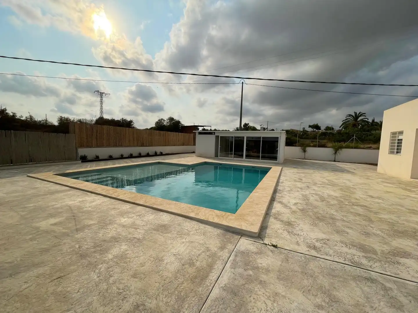 Swimming pool of Houses for rent in Elche / Elx  with Air Conditioner, Heating and Private garden