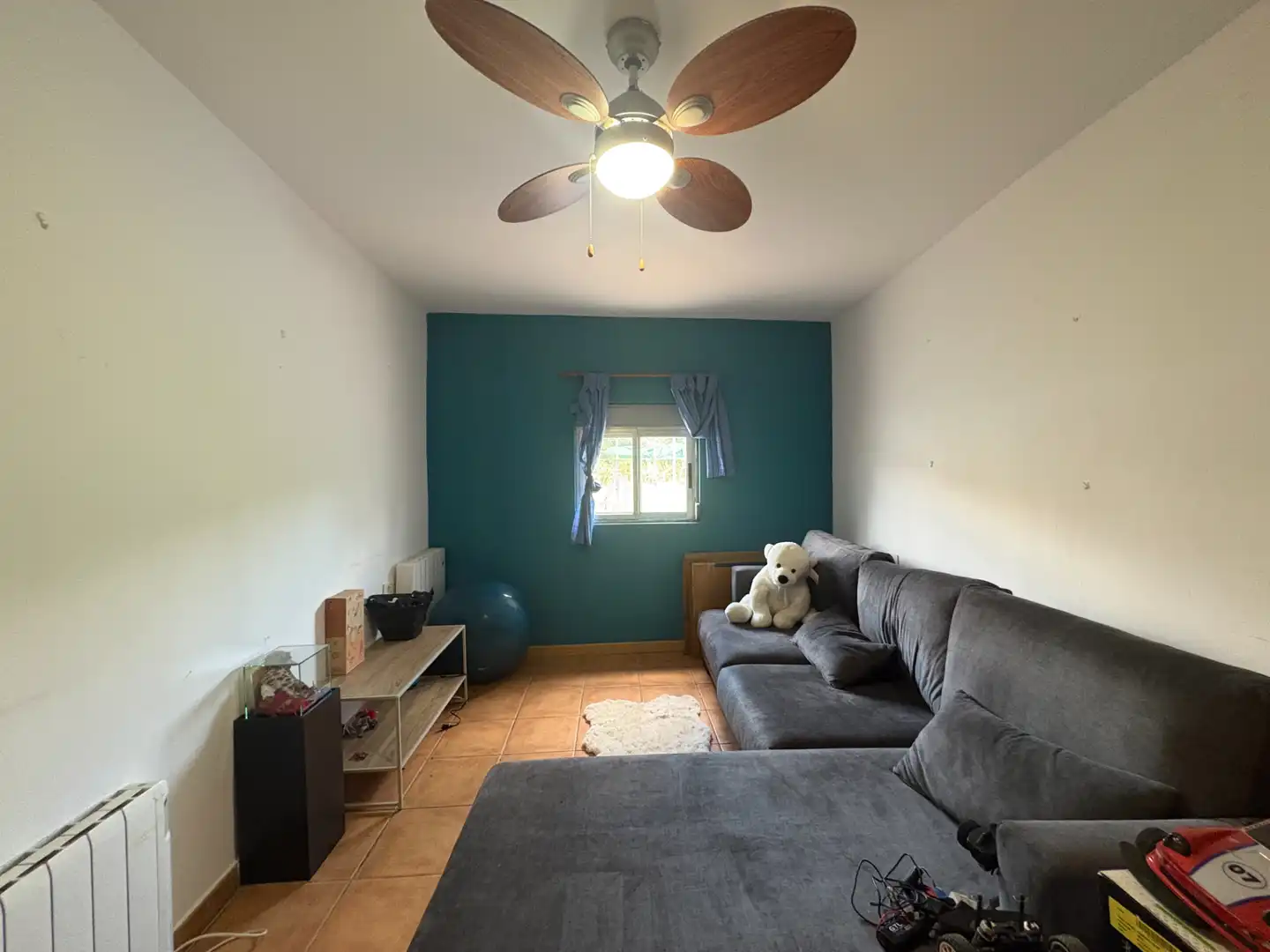 Sala d'estar de Casa o xalet en venda en Sant Joan de Moró amb Aire condicionat, Jardí privat i Terrassa