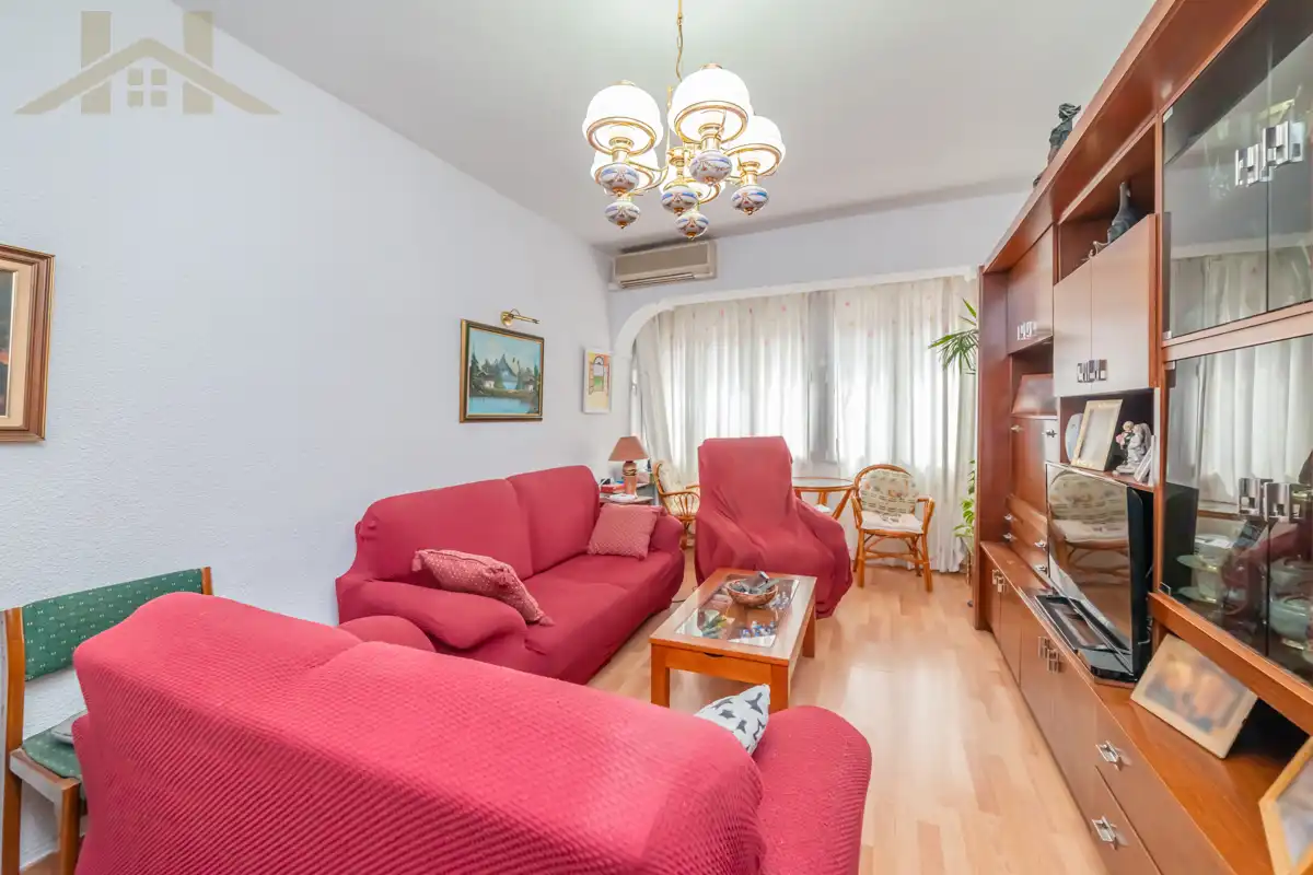 Living room of Flat for sale in Madrid  with Air Conditioner, Heating and Terrace