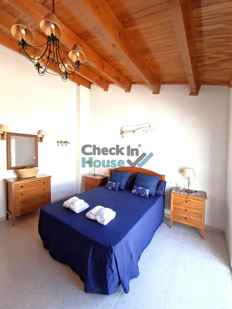 Bedroom of Detached homes for rent in Sant Feliu de Guíxols  with Heating, Private garden and Furnished