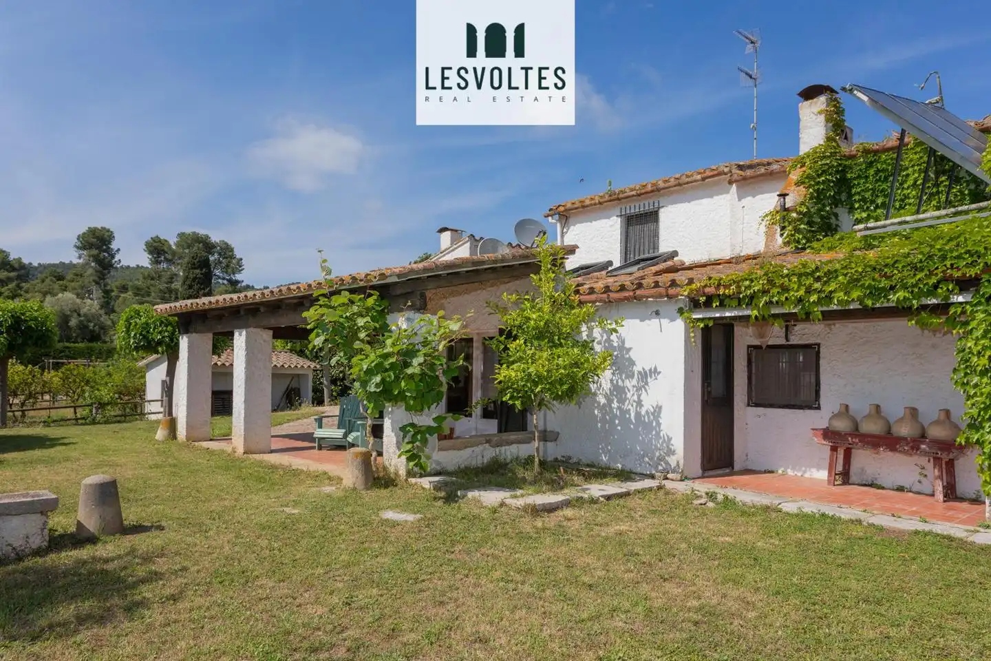 Vista exterior de Casa o chalet en venta en Vall-llobrega con Calefacción, Jardín privado y Terraza