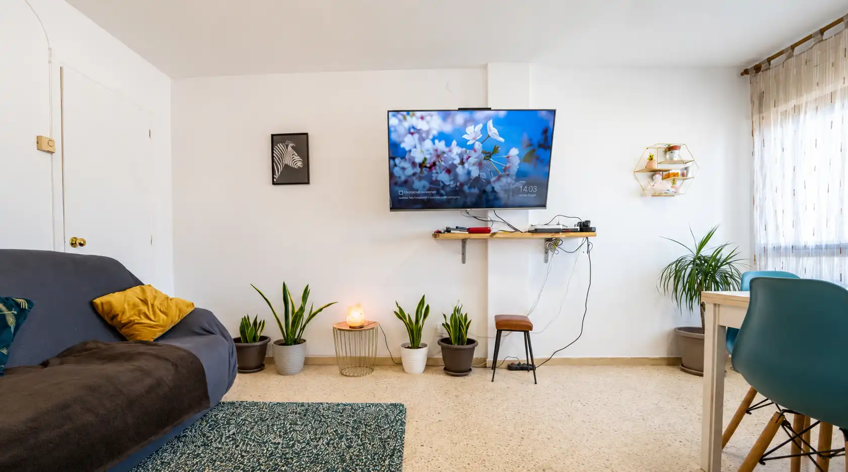 Sala de estar de Piso en venta en Girona