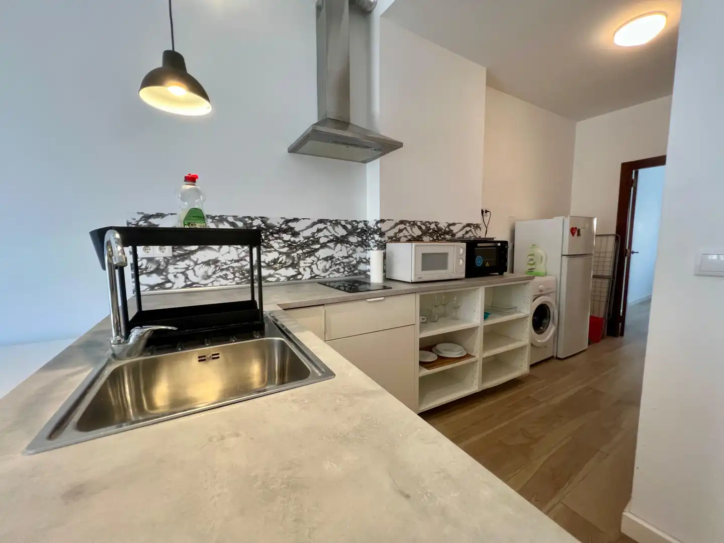 Küche von Wohnung zur Miete in Segorbe mit Möbliert, Ofen und Waschmaschine
