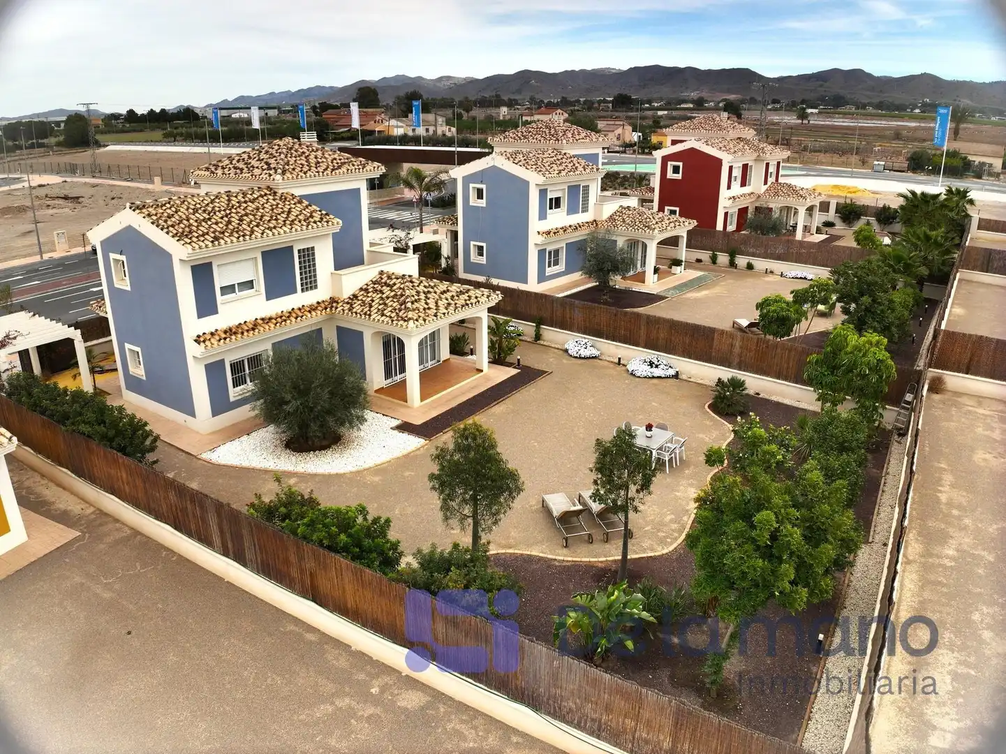 Exterior view of Houses for sale in Lorca  with Private garden and Terrace