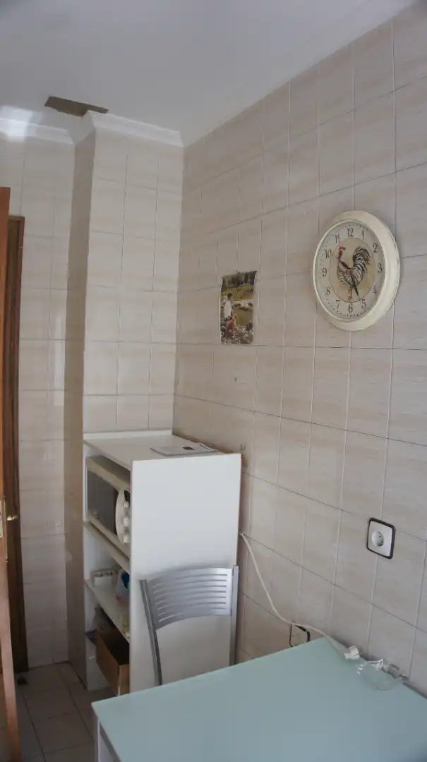 Kitchen of Flat for sale in Ávila  with Heating, Furnished and Balcony