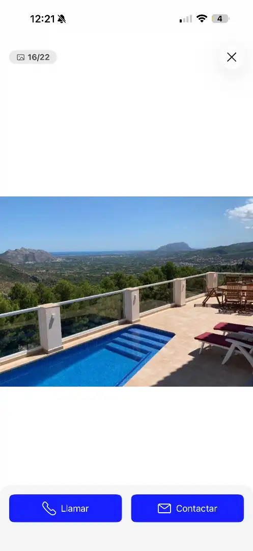 Piscina de Casa o chalet en venta en La Vall de Laguar con Aire acondicionado, Calefacción y Jardín privado