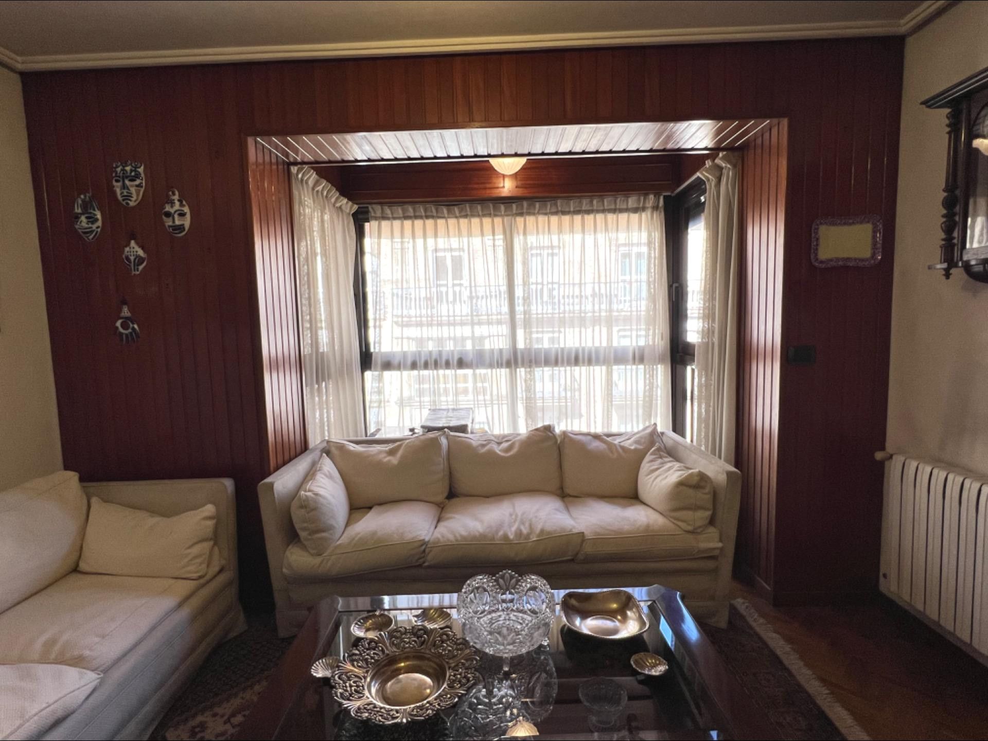 Living room of Flat for sale in Ourense Capital   with Heating and Balcony