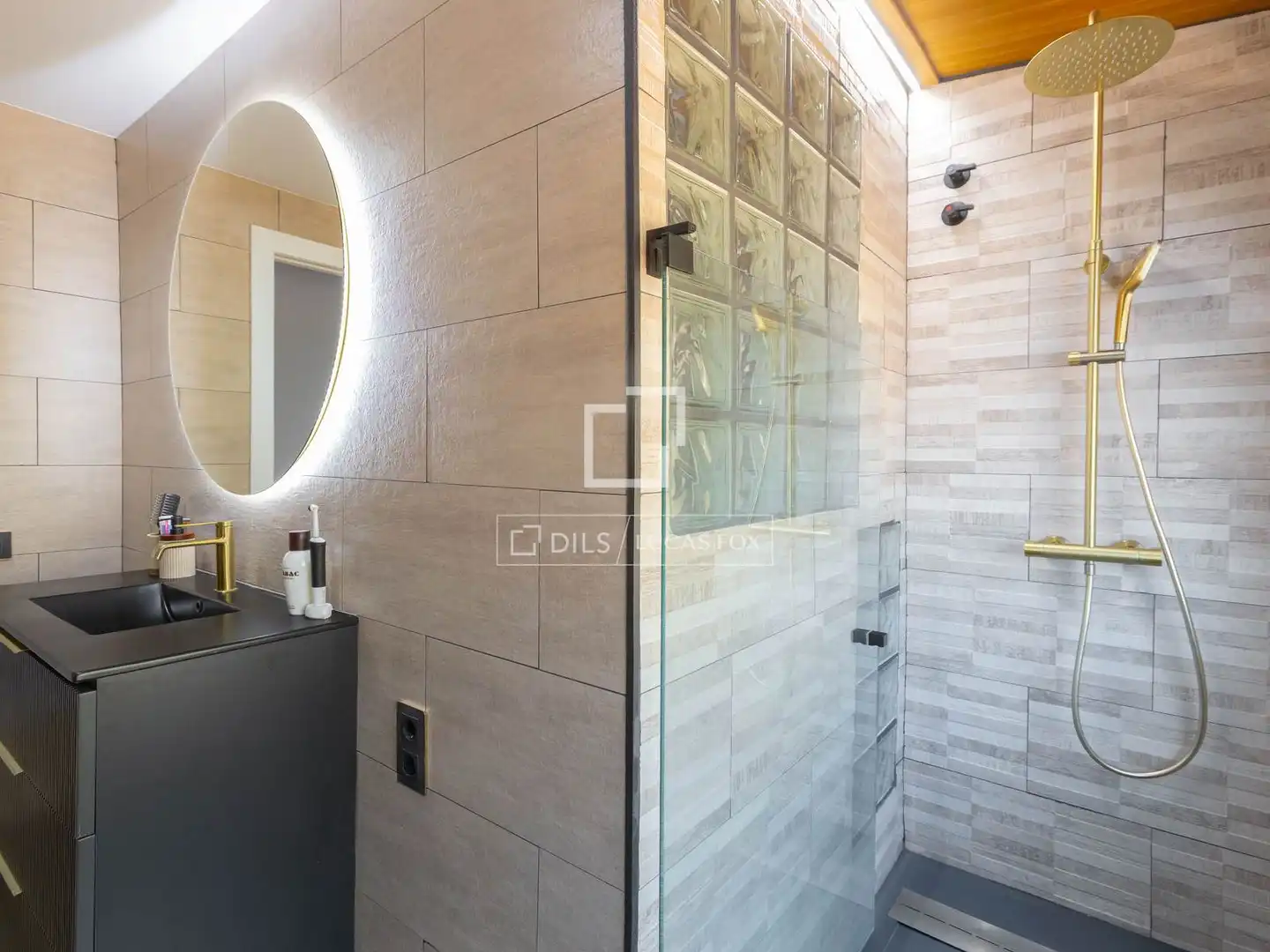 Baño de Casa o chalet en venta en Teià con Aire acondicionado, Calefacción y Jardín privado