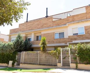 Exterior view of Single-family semi-detached for sale in Cuarte de Huerva  with Terrace