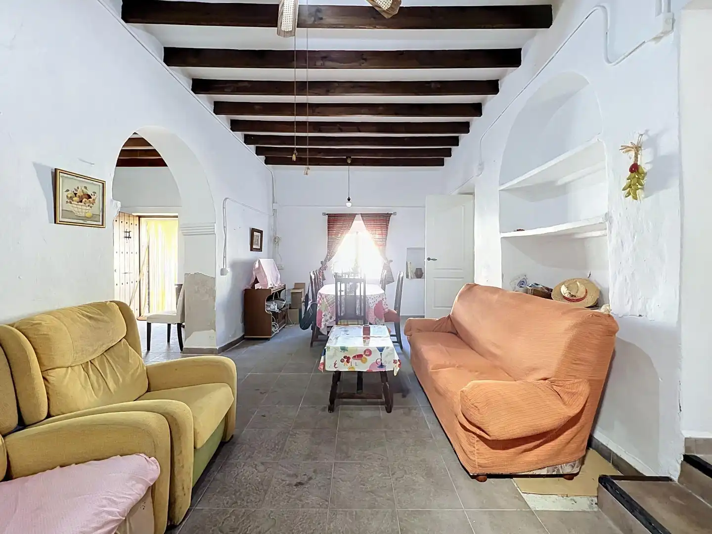 Sala d'estar de Casa o xalet en venda en Lucainena de las Torres